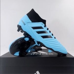 adidas Blue and Black Athletic Shoes